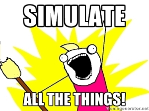 simulate all the things